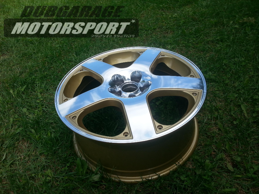VW gold Monte Carlo wheel